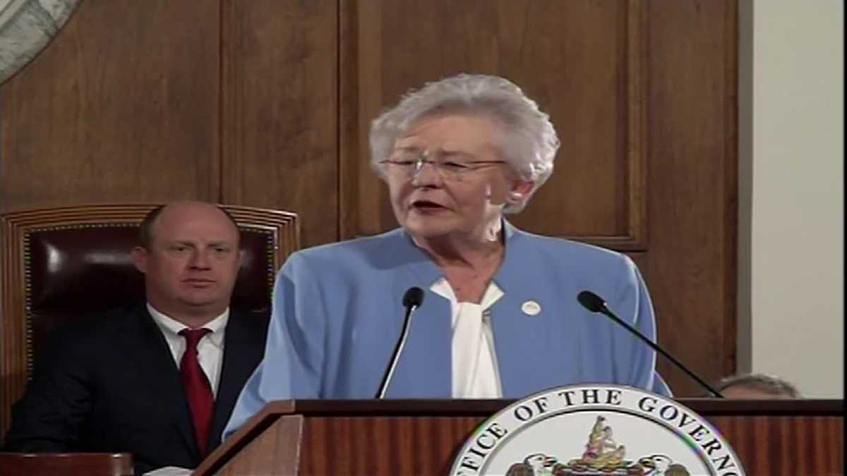 Alabama Gov Kay Ivey Delivers State Of The State Address 
