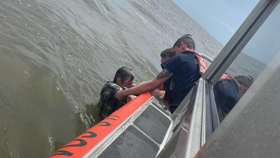 kayaker rescued