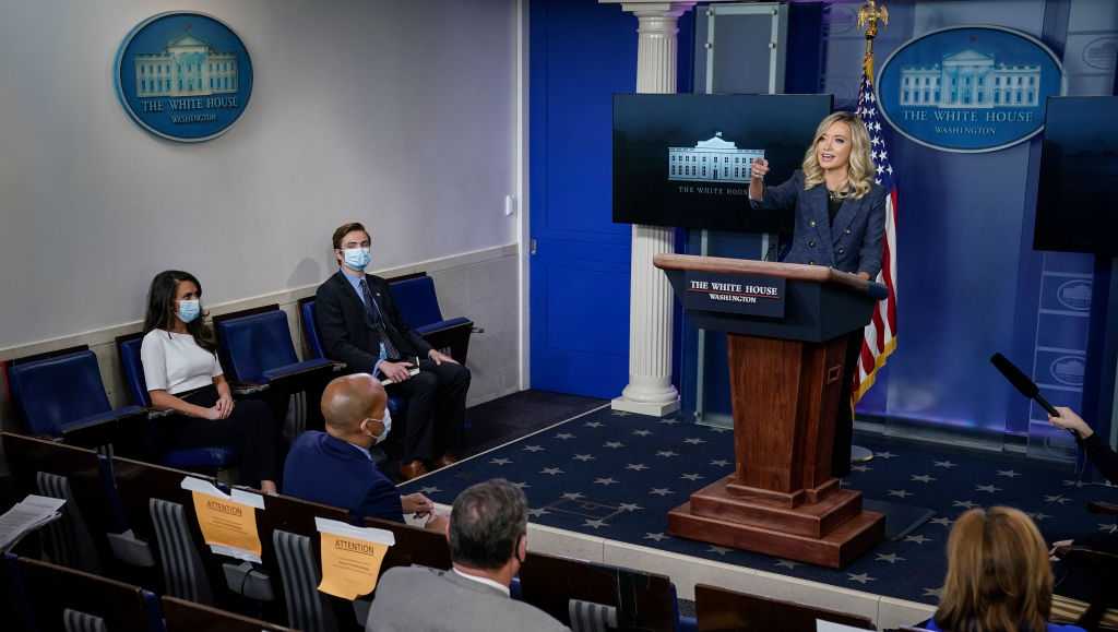 LIVE White House holds press briefing