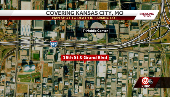 Man killed in downtown Kansas City parking lot