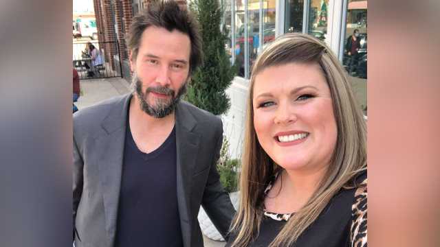 KEANU REEVES IN OKLAHOMA: Actor Keanu Reeves spotted at Plaza District