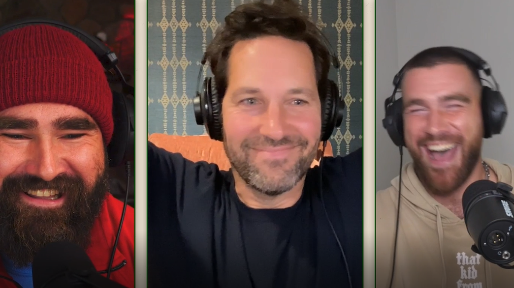 Paul Rudd surprises Travis Kelce for his birthday