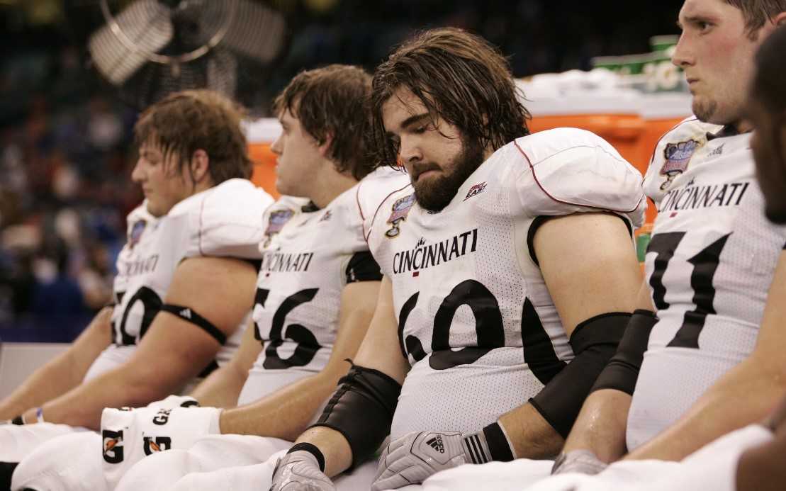 Travis & Jason Kelce at Cincinnati.