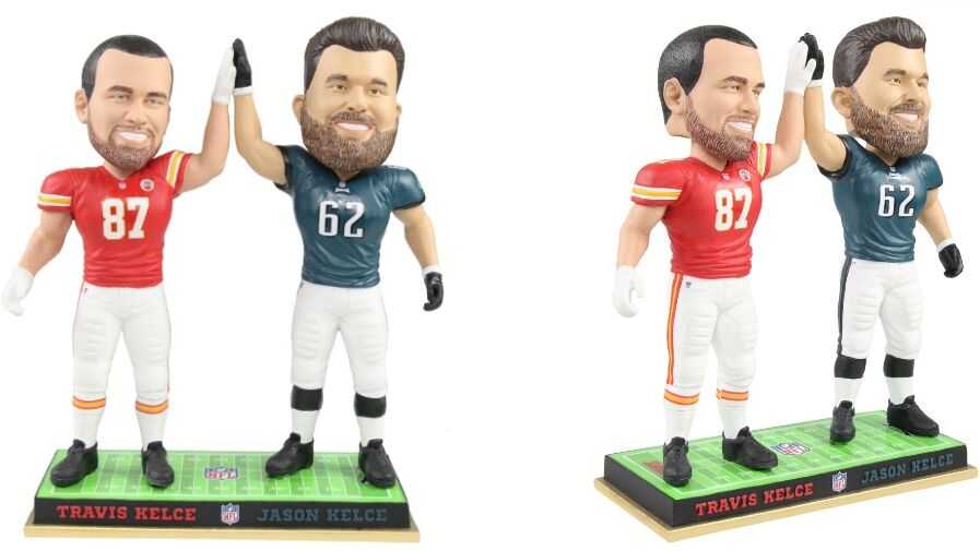 Kelce brothers bobblehead available now