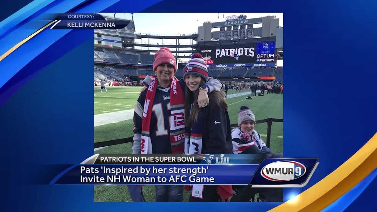 Patriots super fan treated to trip to AFC Championship game