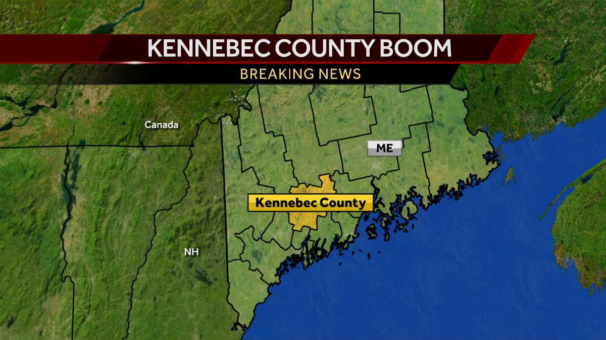 What was that? Loud boom rocks Kennebec County