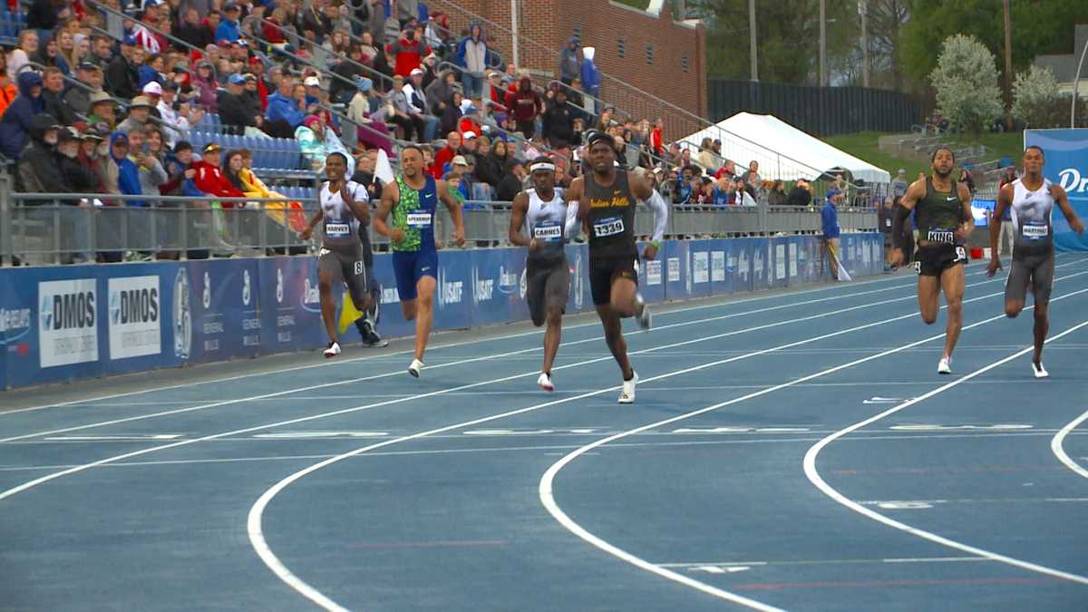 Drake Relays Kenny Bednarek wins 200 meter dash invitational