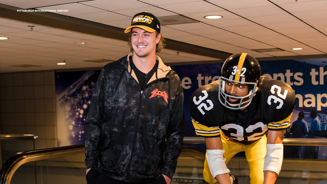 Kenny Pickett in Color Rush ⚫️