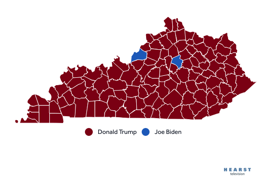 Kentucky Election Results 2020 Maps Show How State Voted For President   Kentucky 2020 Election Results 1607635231 