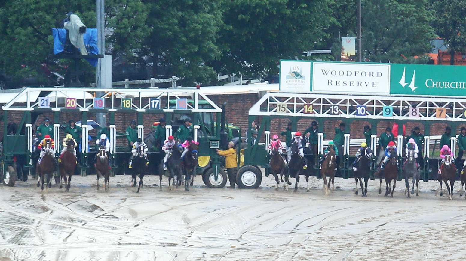 Kentucky Derby Gets New Stall Starting Gate For Race
