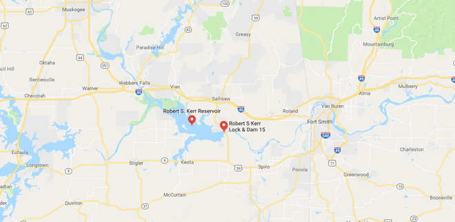 Kerr Lake Oklahoma Map Young Boy Survives Fall Off Kerr Lock & Dam