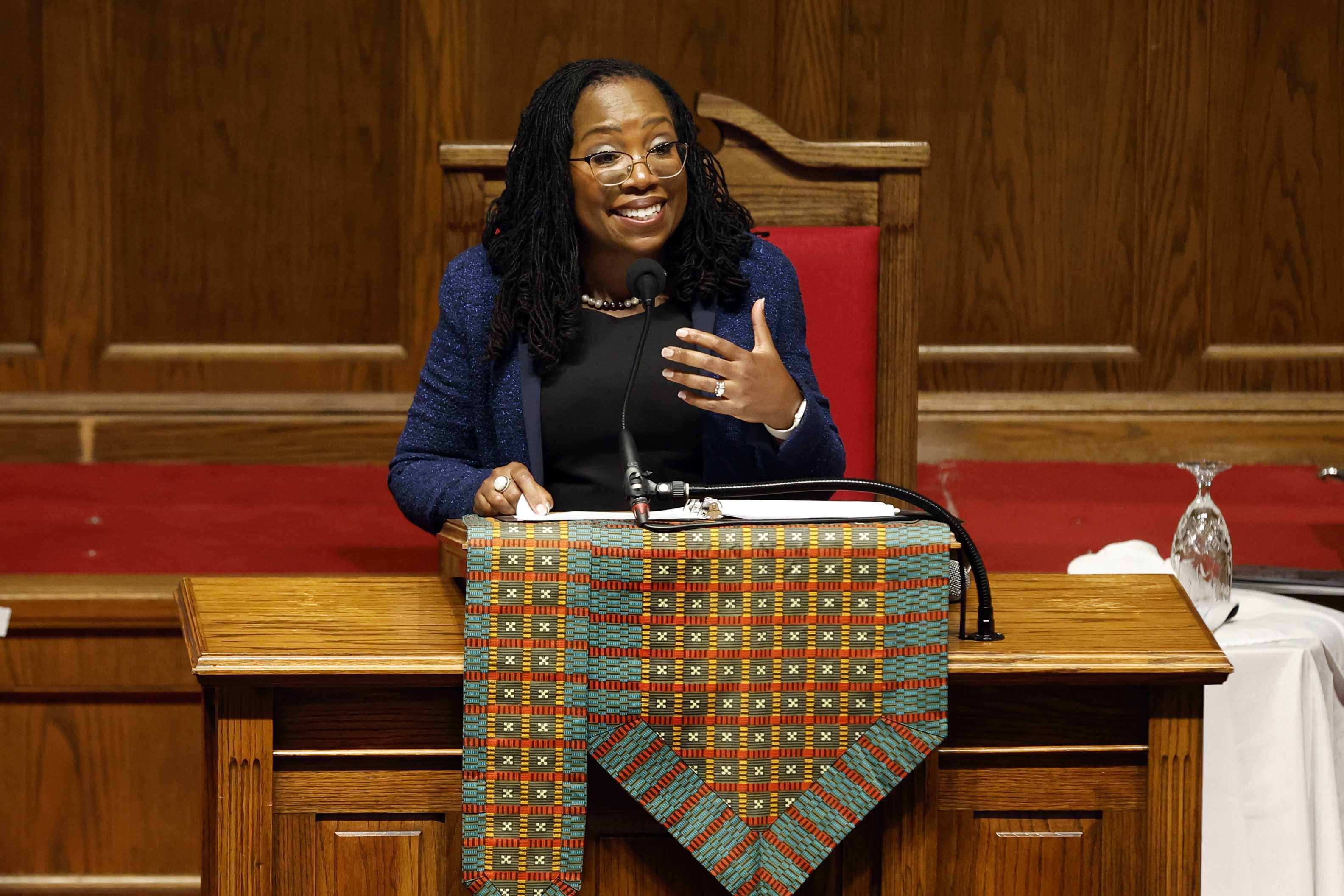 Justice Ketanji Brown Jackson Reflects During Commemoration Service