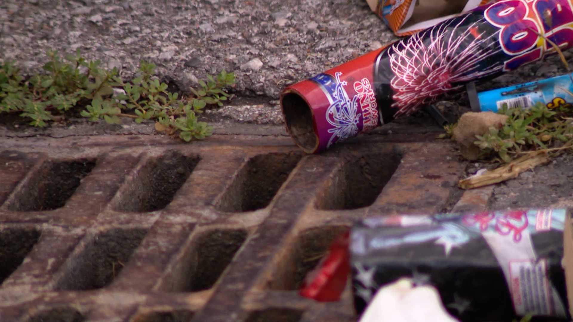 'Fireworks contain toxic chemicals': Volunteers clean up fireworks debris in neighborhoods - Vimarsana News