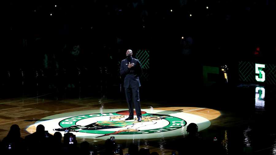 Celtics to retire Kevin Garnett's jersey