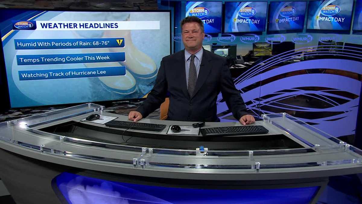 New Hampshire weather video Humid with rain, storm chances