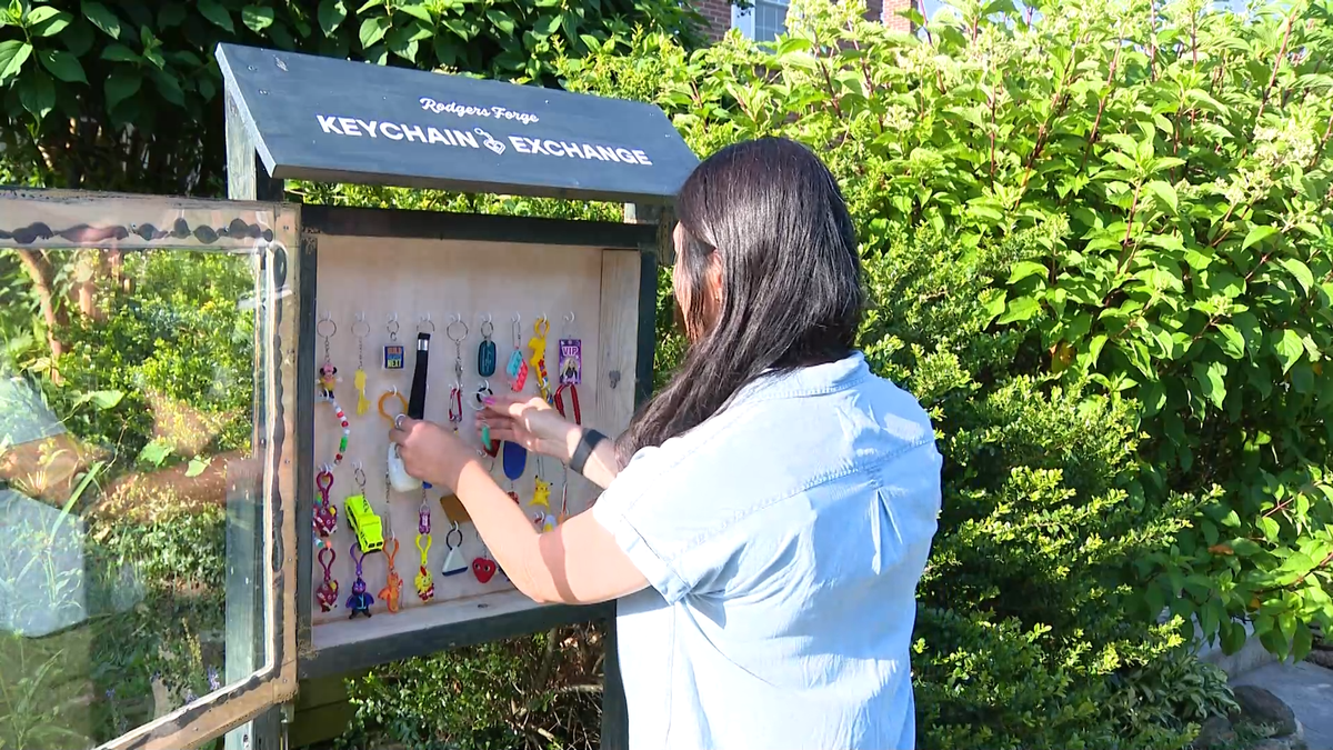 Rodgers Forge neighborhood builds community with keychain exchange