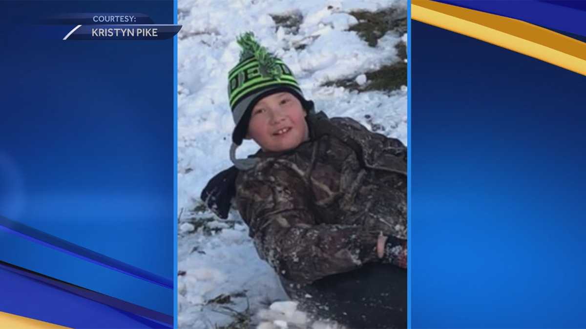Vigil held for 10yearold boy killed in sledding accident