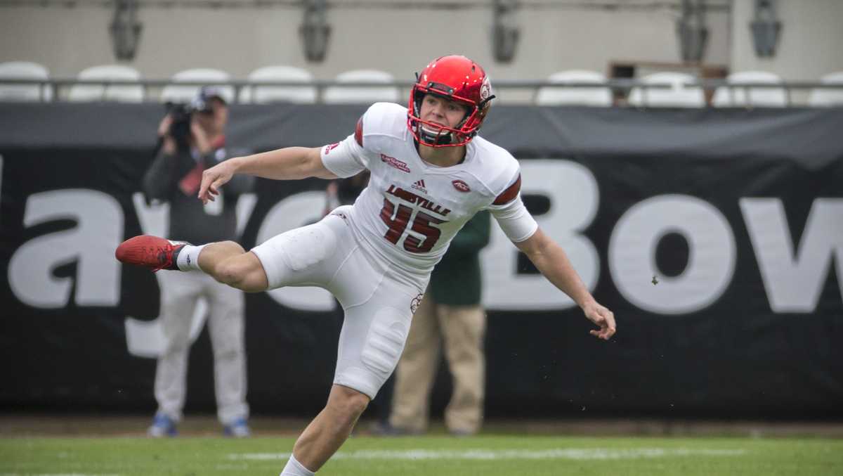 Former Louisville football kicker set to make history