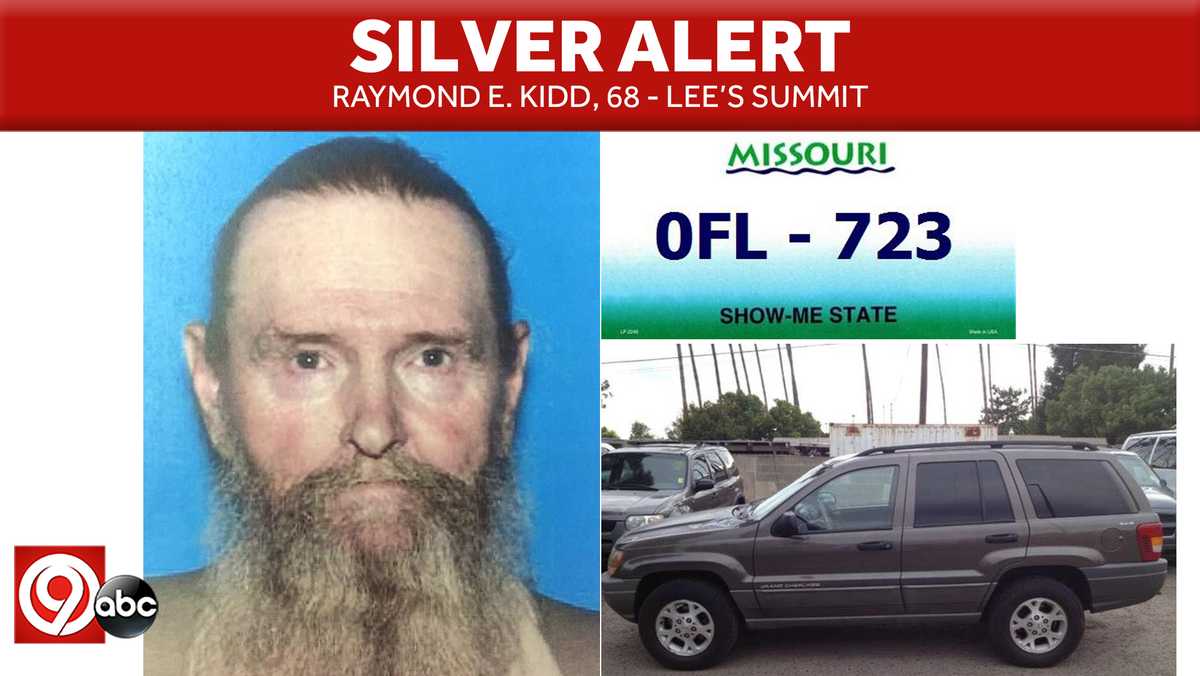 Lee's Summit Police issue Silver Alert for 68-year-old man last seen Sunday
