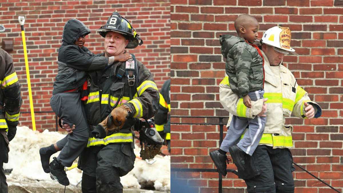 Several rescues made after massive fire tears through apartment complex