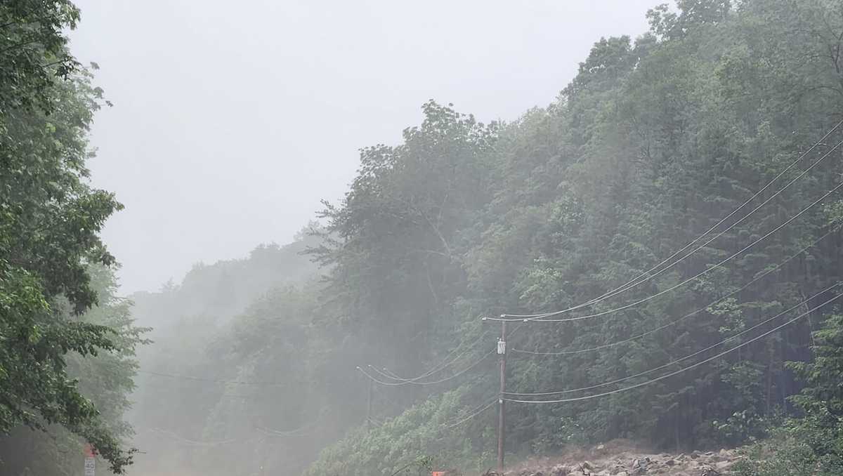 Mudslide closes US Route 4 in Killington