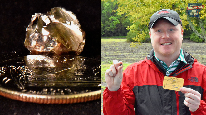 Surprising Large Diamond Found In Arkansas Gallery