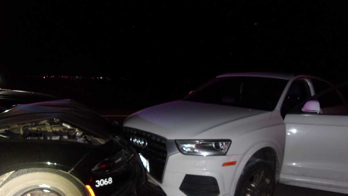 Wrong way driver on Highway 101 arrested after crashing into patrol car
