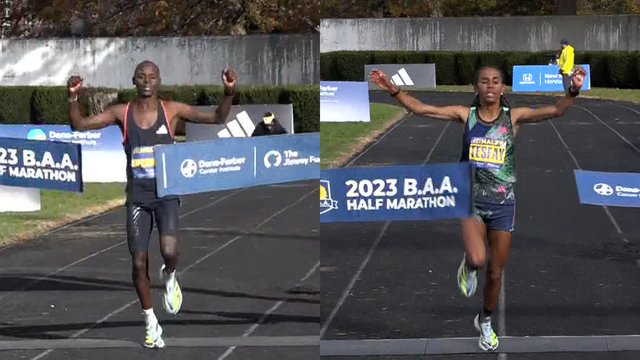 Ethiopians sweep women's B.A.A. Half Marathon, Kenyan wins men's race - Vimarsana News