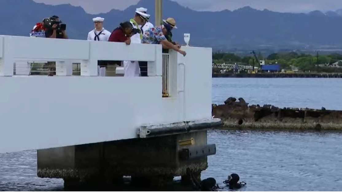 Pearl Harbor survivor Gilbert Meyer interred on USS Utah