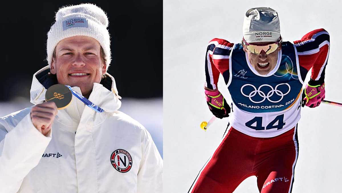 Watch: Norwegian skier Klaebo wins eighth gold, ties record for Winter Olympic titles