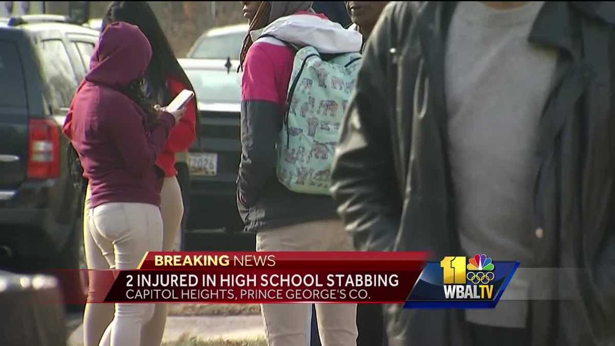 2 students injured in knife attack at Prince George's County high school