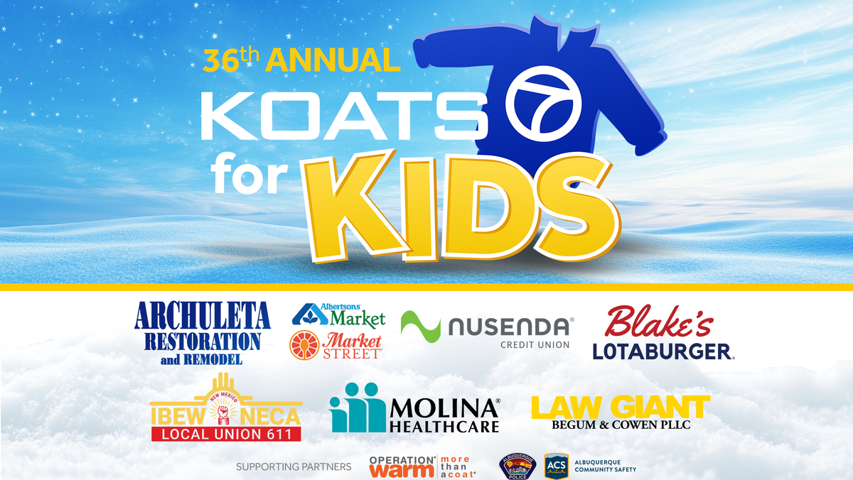 36th Annual KOATs for Kids - Donate a New Coat for Kids Across New Mexico