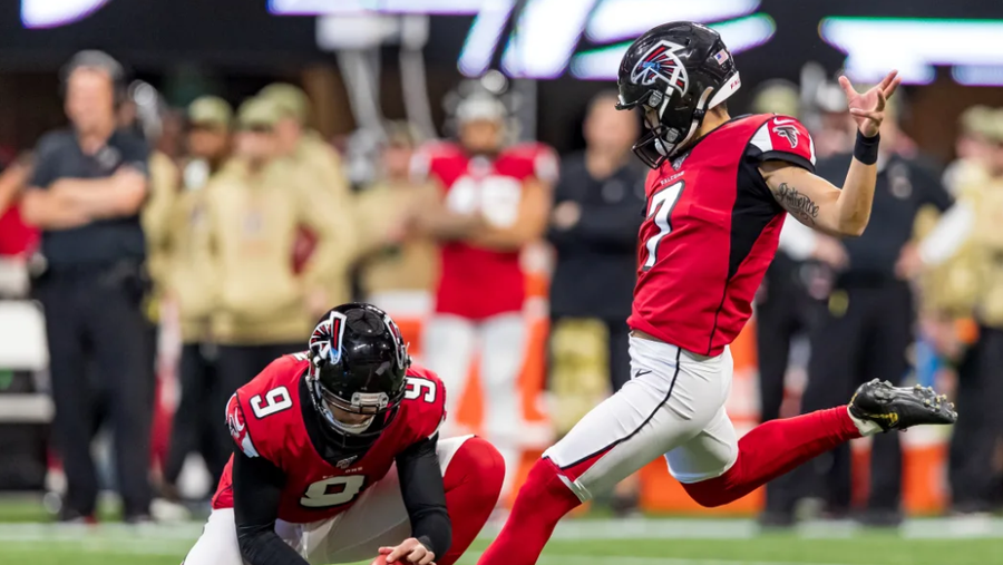 Atlanta Falcons - Younghoe Koo received a signed jersey