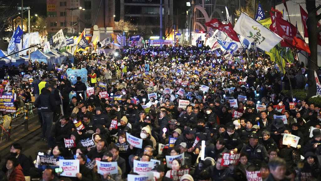 Yoon Suk Yeol faraway from workplace in South Korea