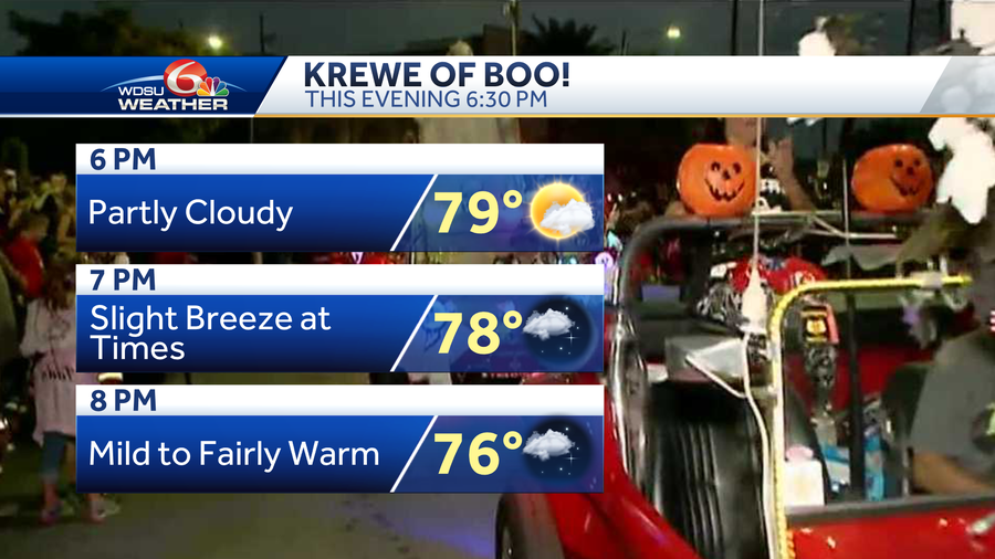 Krewe of Boo forecast