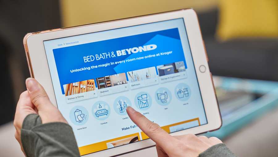 Select Kroger stores to sell Bed Bath & Beyond products