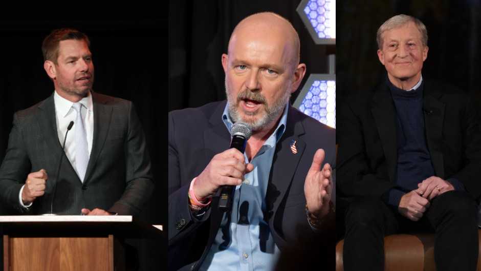 Voters want next governor to stand up to Trump as Swalwell leads field, survey says