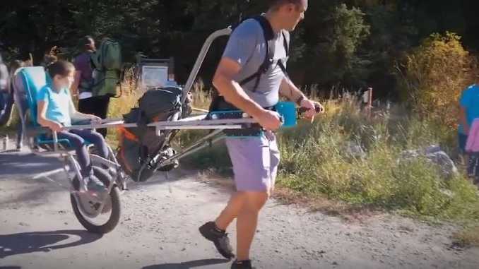 LJ Wilde is the founder and “Principal Sherpa” of Huckleberry Hiking in Logan. In his journey to get outside, he faced an uphill battle when his daughter Luci was diagnosed with a rare genetic disorder.