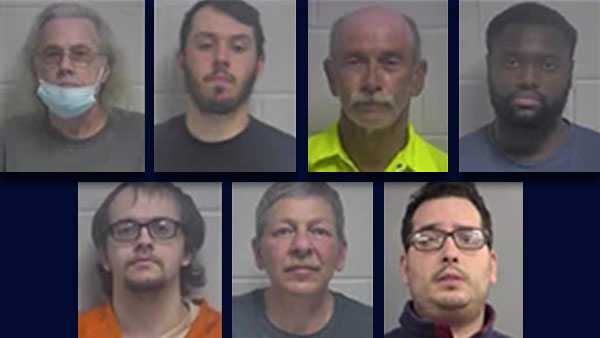 Undercover operation in KY results in charges for 7 suspected child ...