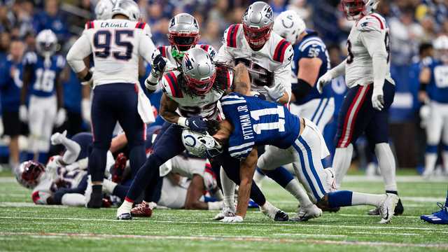 Patriots vs. Colts fight: Kyle Dugger, Michael Pittman both ejected as game  gets feisty 