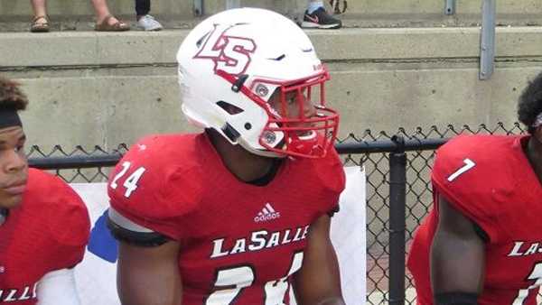 La Salle running back Cam Porter is one of several Division I recruits on this year’s edition of the Lancers.