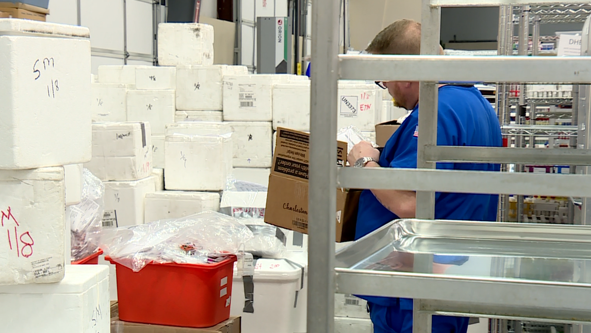 Upstate lab hiring employees amid high demand for COVID testing