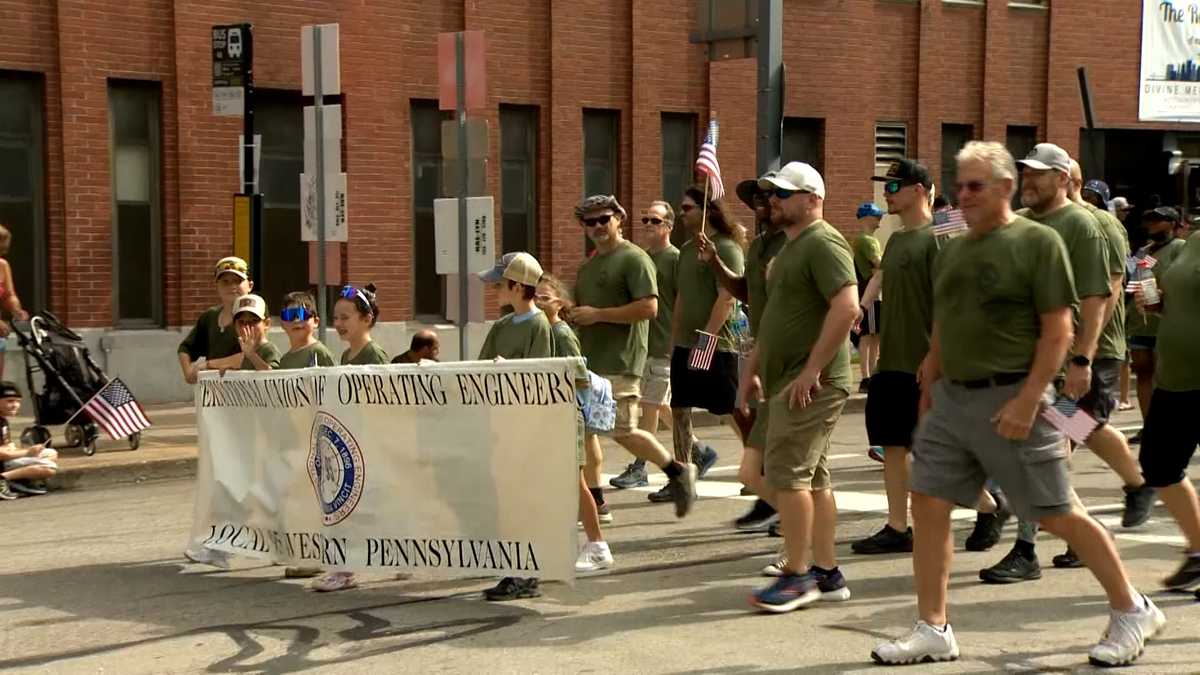 Pittsburgh's Labor Day parade draws 100,000 marchers