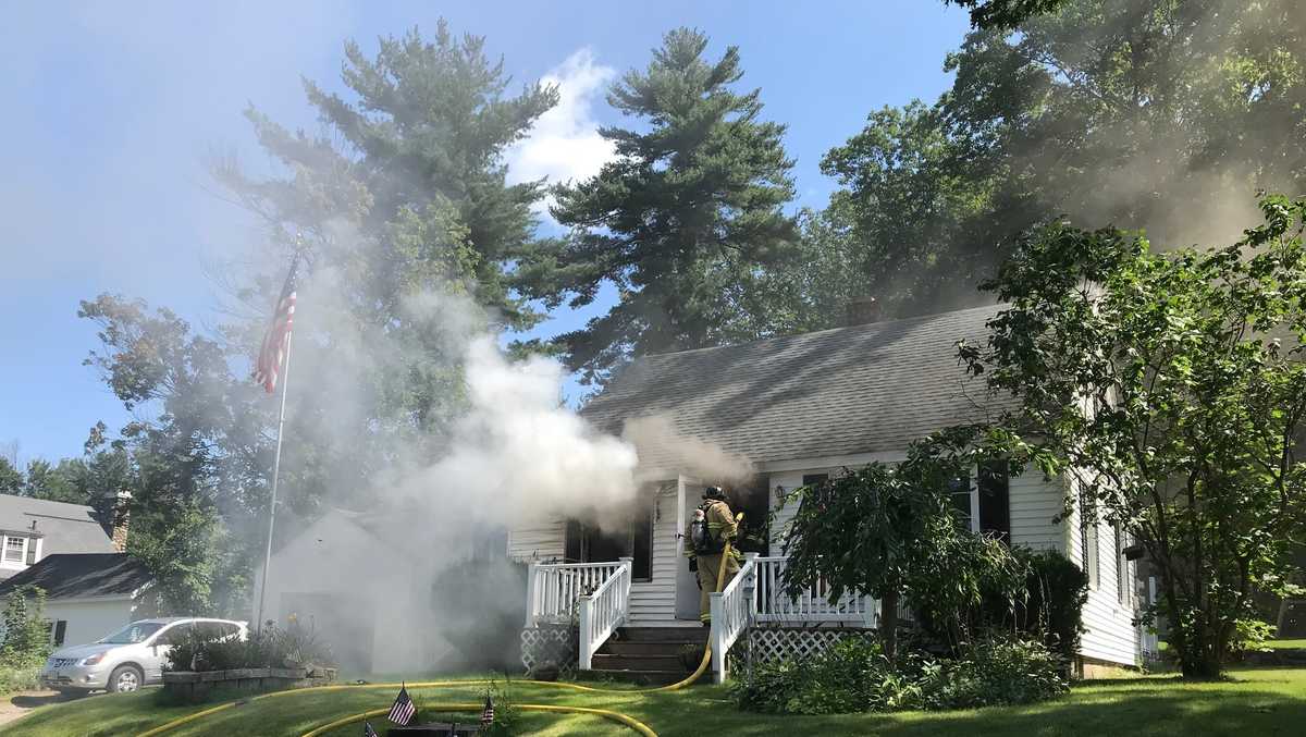 Laconia resident hospitalized, dog resuscitated at house fire