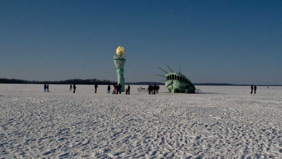 Lady Liberty returns to Lake Mendota