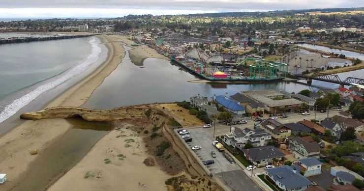 Santa Cruz plans to breach the San Lorenzo River Lagoon