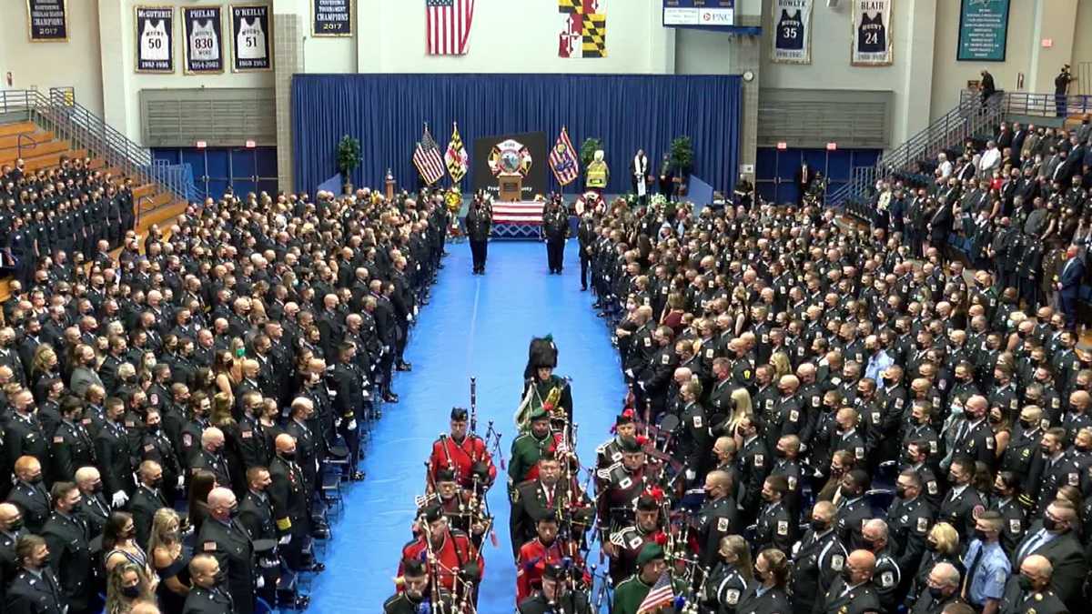 Fallen Frederick County firefighter, Joshua Laird, laid to rest