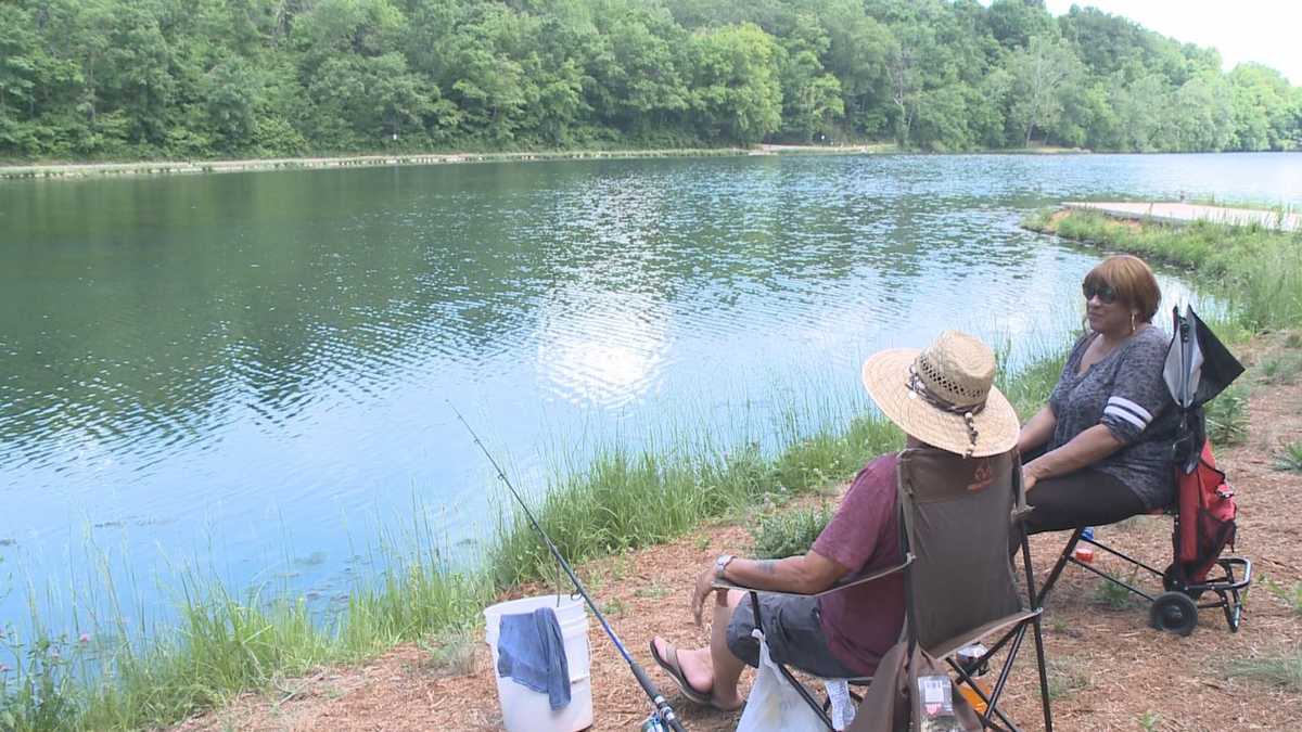 Local lakes and ponds stocked with catfish for fishing