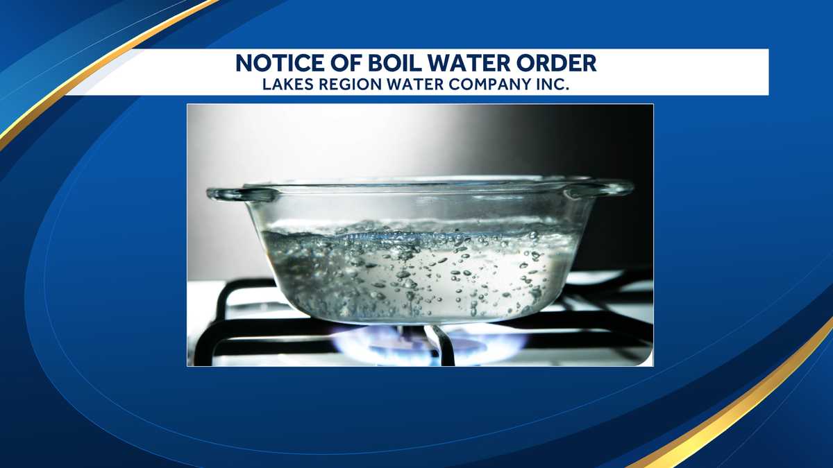 Lakes Region Water Company issues boil-water order