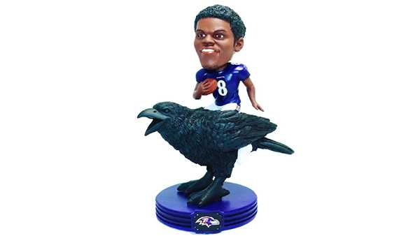 Limited-edition Lamar Jackson bobblehead unveiled